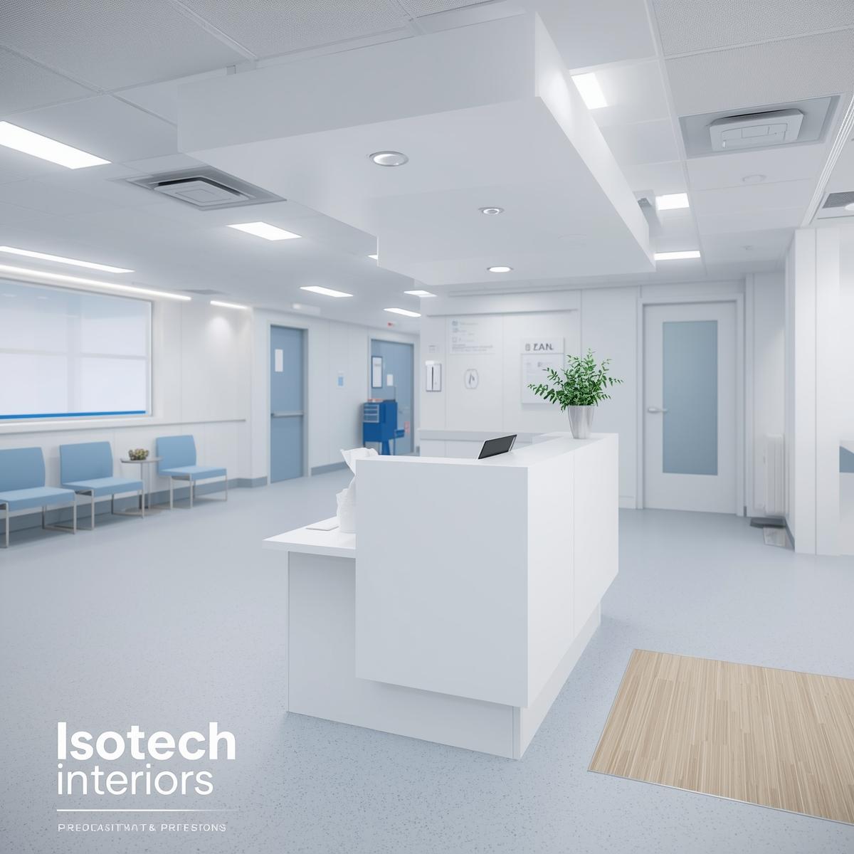 Corian Hospital Counter